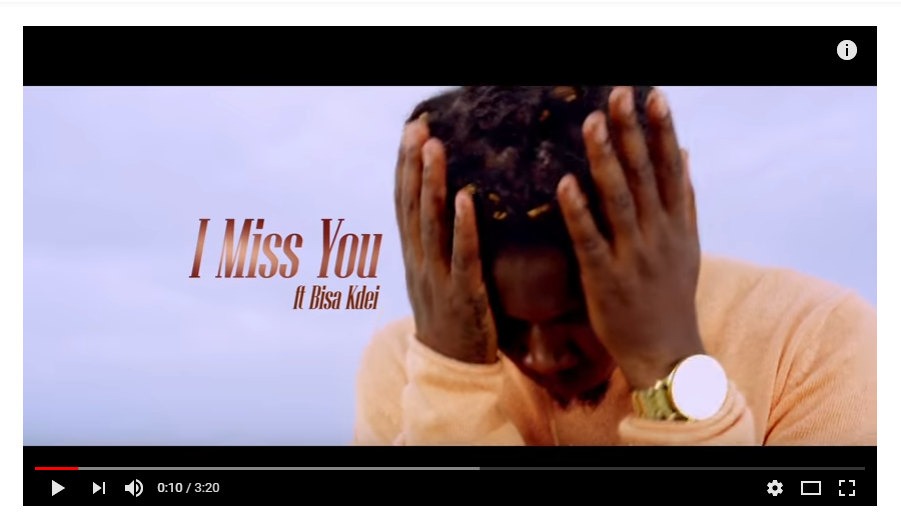 Wisa Greid ft. Bisa Kdei – I Miss You (Official Music Video)