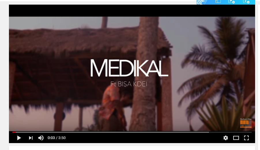 Medikal ft Bisa Kdei - For You ( Official Music Video)