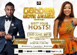 A.Y, Joselyn Dumas set to host 4th Edition of Golden Movie Awards