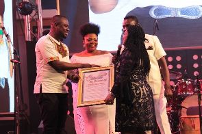 Fredimah, Abeiku Santana honored at Celestial Praiz 7