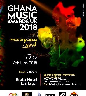 Ghana Music Awards UK set to launch at Erata Hotel