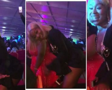 Efia Odo shows off her dance skills at Ghana meets Naija 2018 (Video)