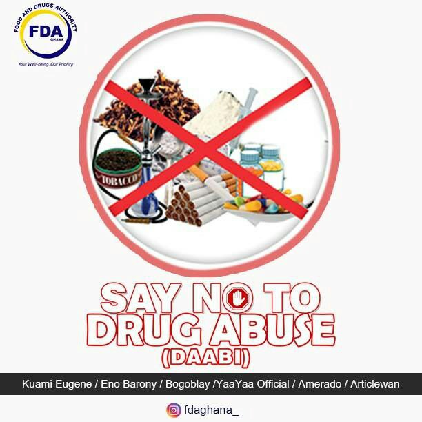 FDAGhana Ft Kuami Eugene x Amerado x Eno Barony x Yaa Yaa x BogoBlay x ArticleWan – Say No To Drug Abuse